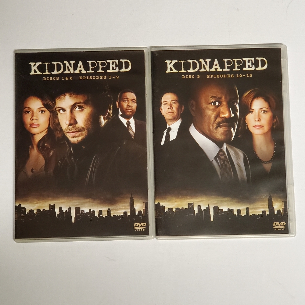 Kidnapped: The Complete Series DVD – 3-Disc Set – Thriller Drama